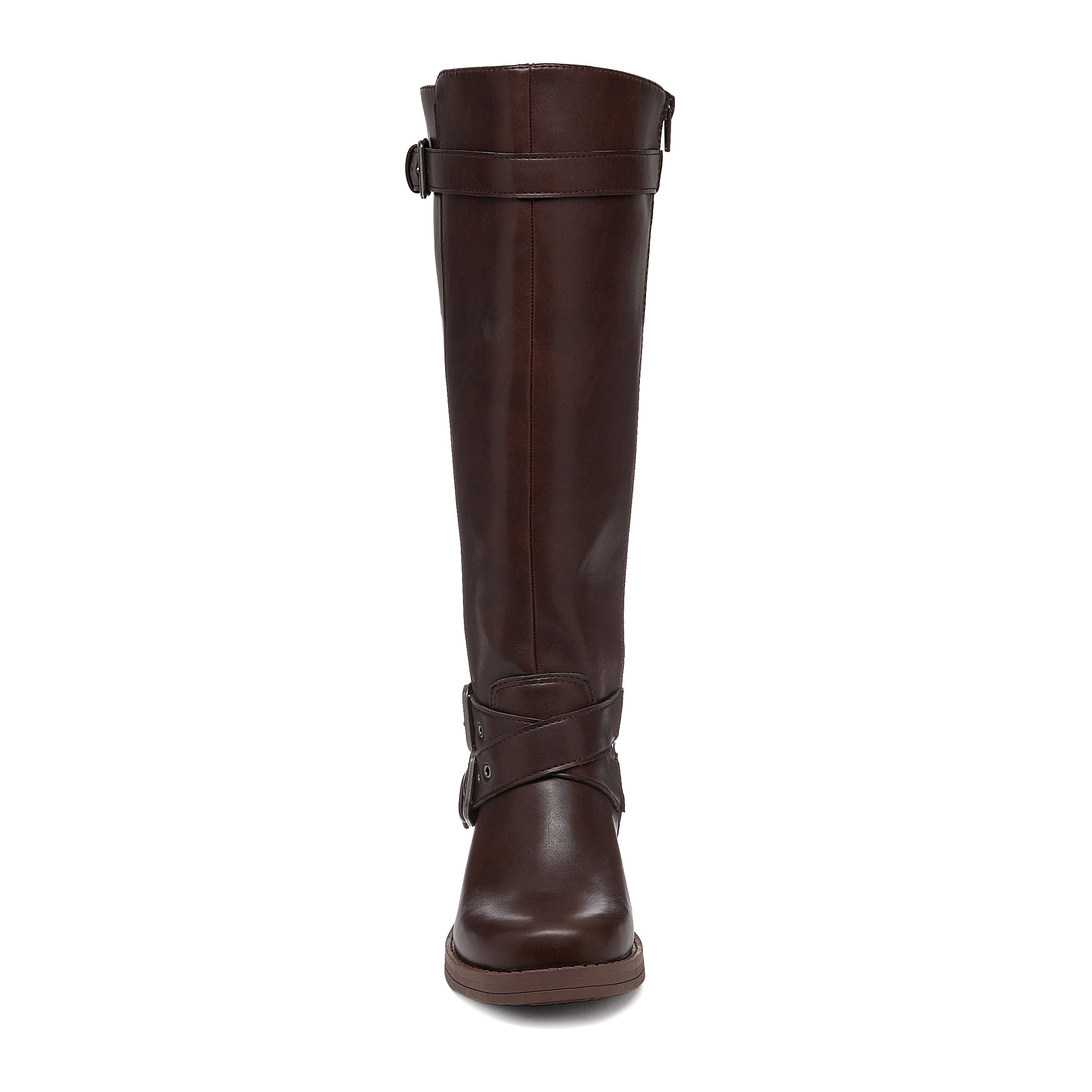 Fillie Dark Brown Tall Boots - Image 4