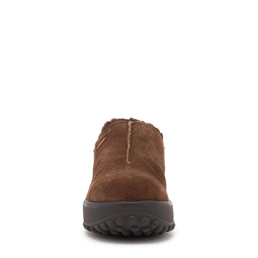 Fran Nubuck Brown Clog - Image 6
