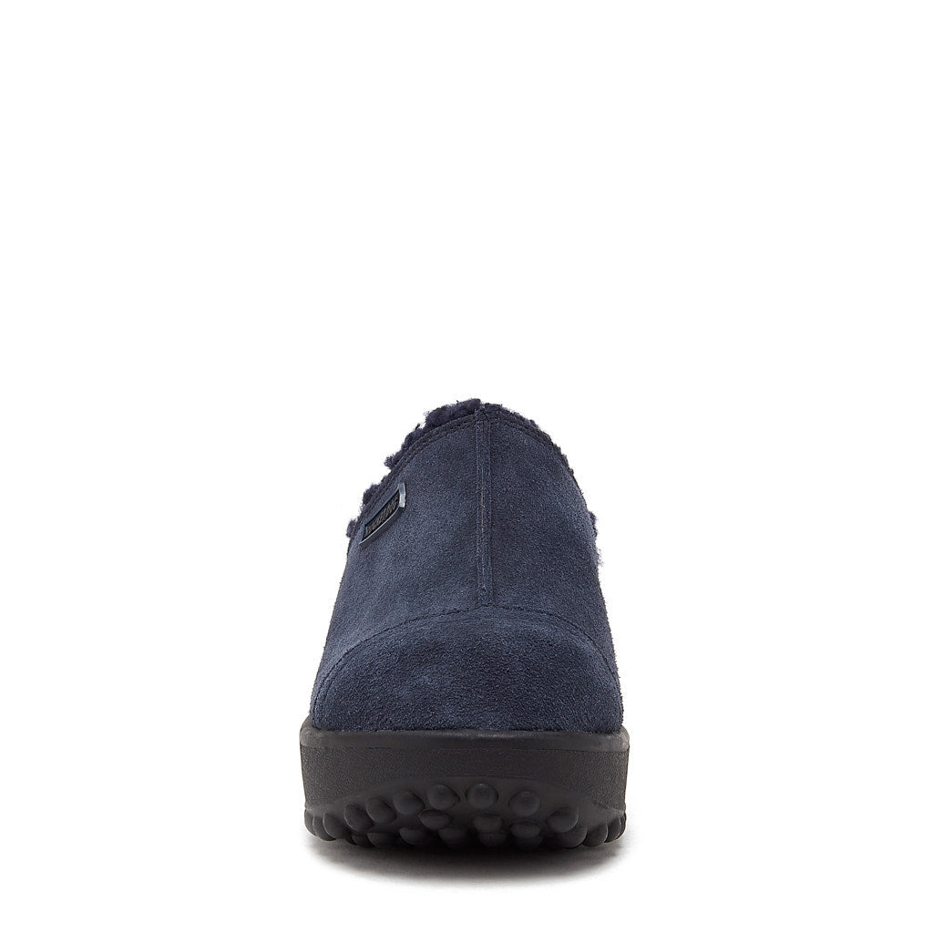 Fran Navy Suede Clog - Image 6