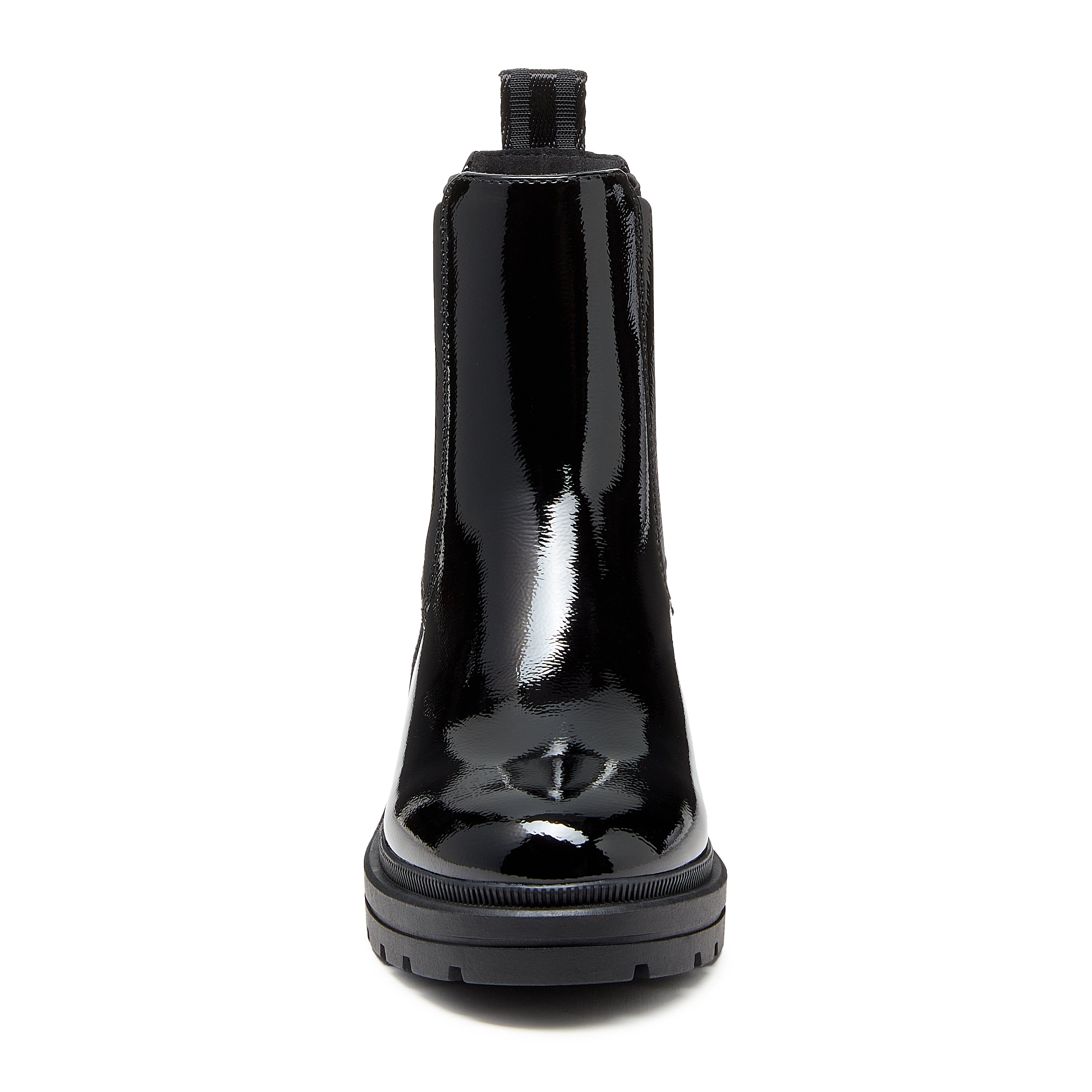 Iggie Black Patent Chelsea Boot - Image 6