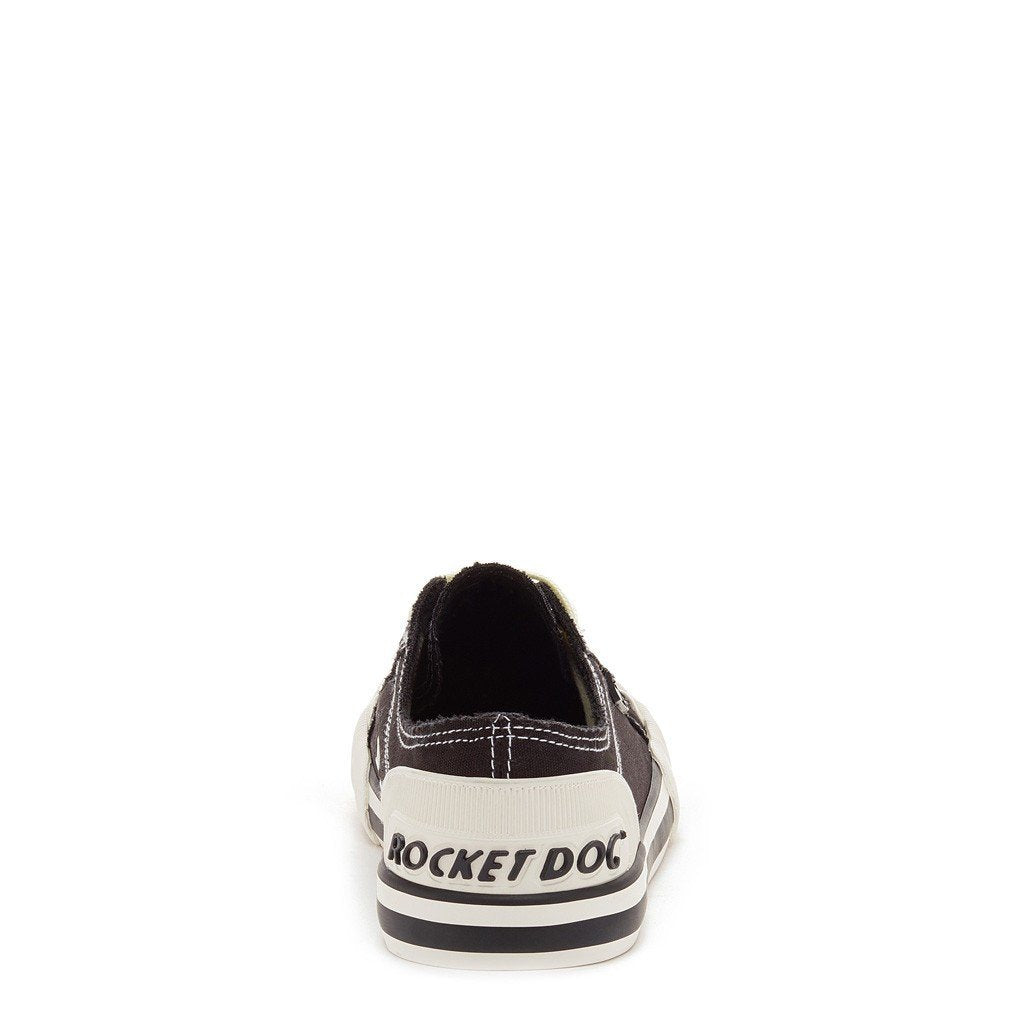 Jazzin Black Canvas Women's Sneaker - Image 4