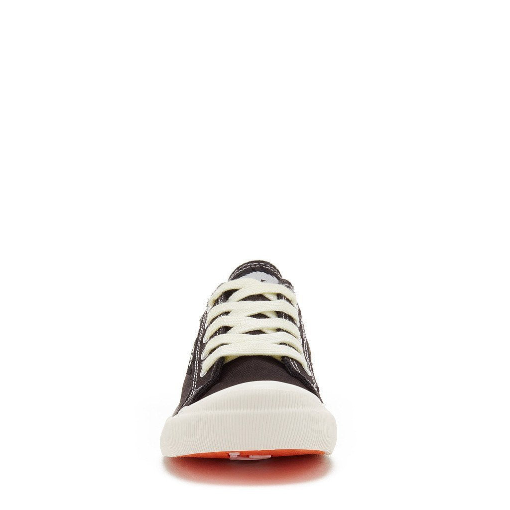 Jazzin Black Canvas Women's Sneaker - Image 6