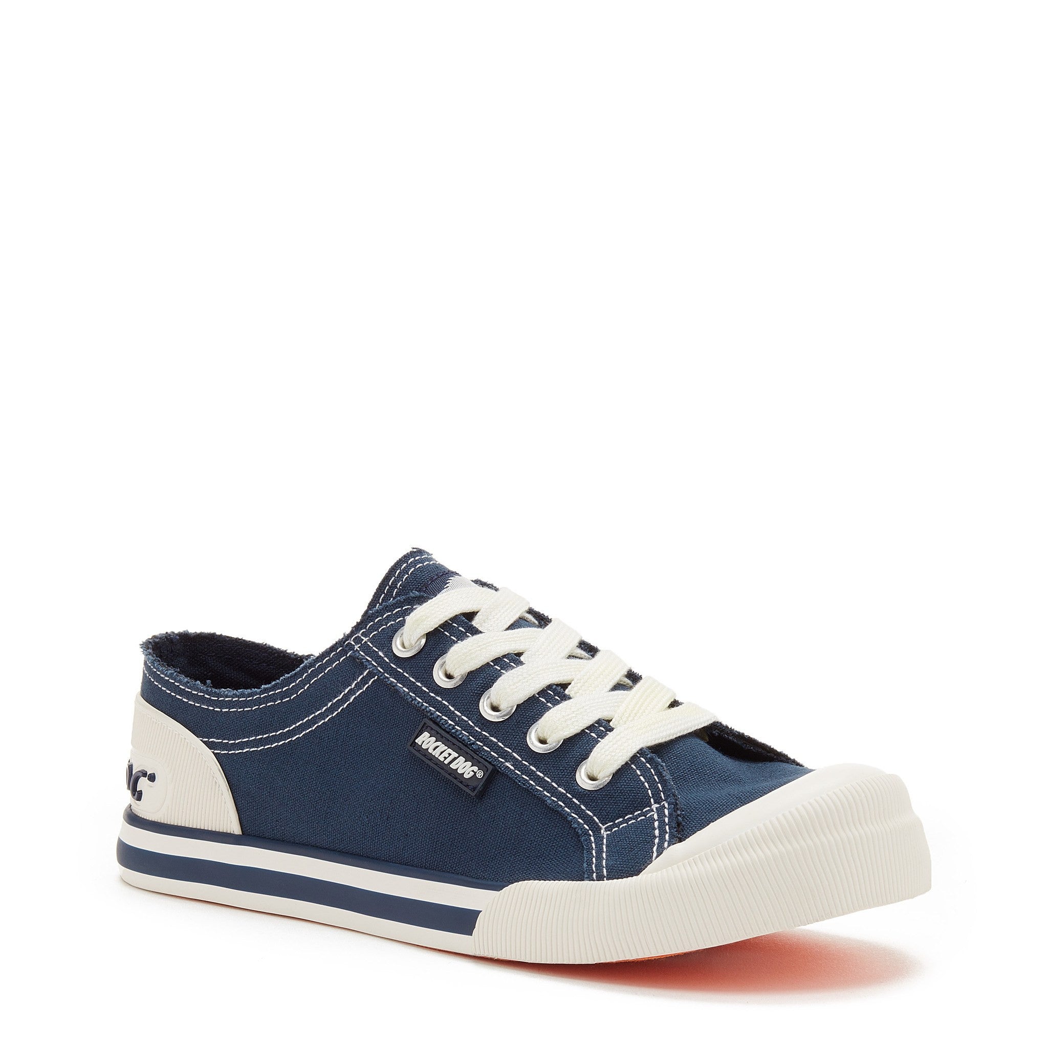 Jazzin Navy Canvas Women's Sneaker - Image 2