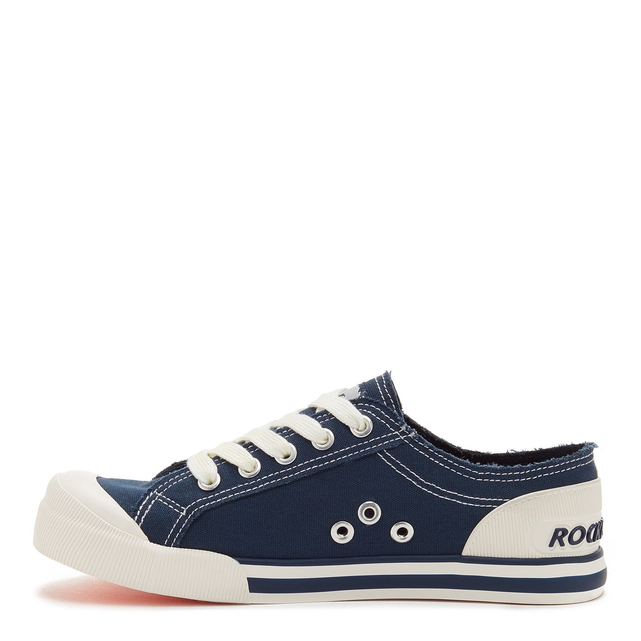 Jazzin Navy Canvas Women's Sneaker - Image 4