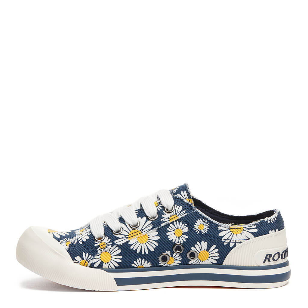 Jazzin Navy Daisy Sneaker - Image 4