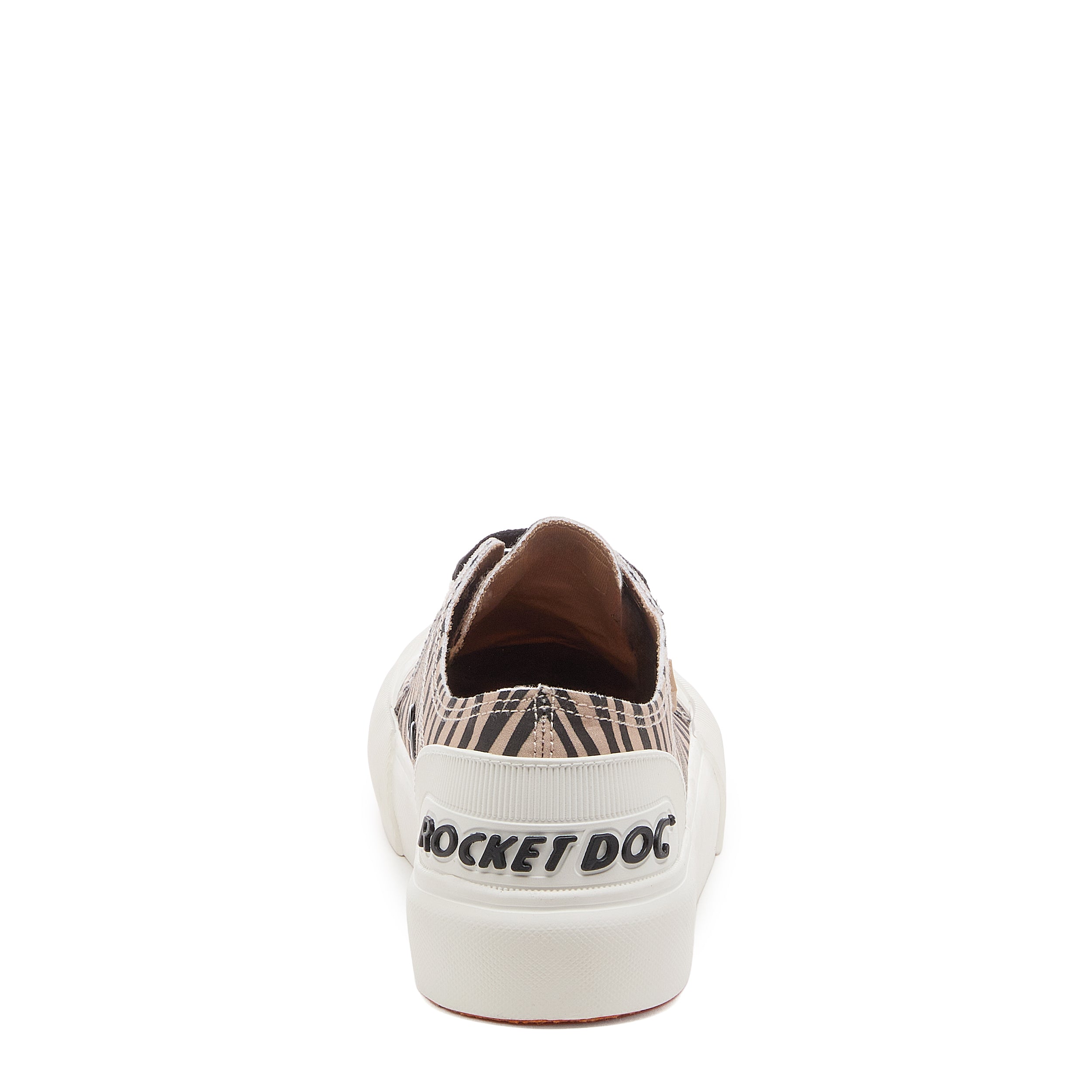 Jazzin Plus Tan Zebra Print Sneakers - Image 6