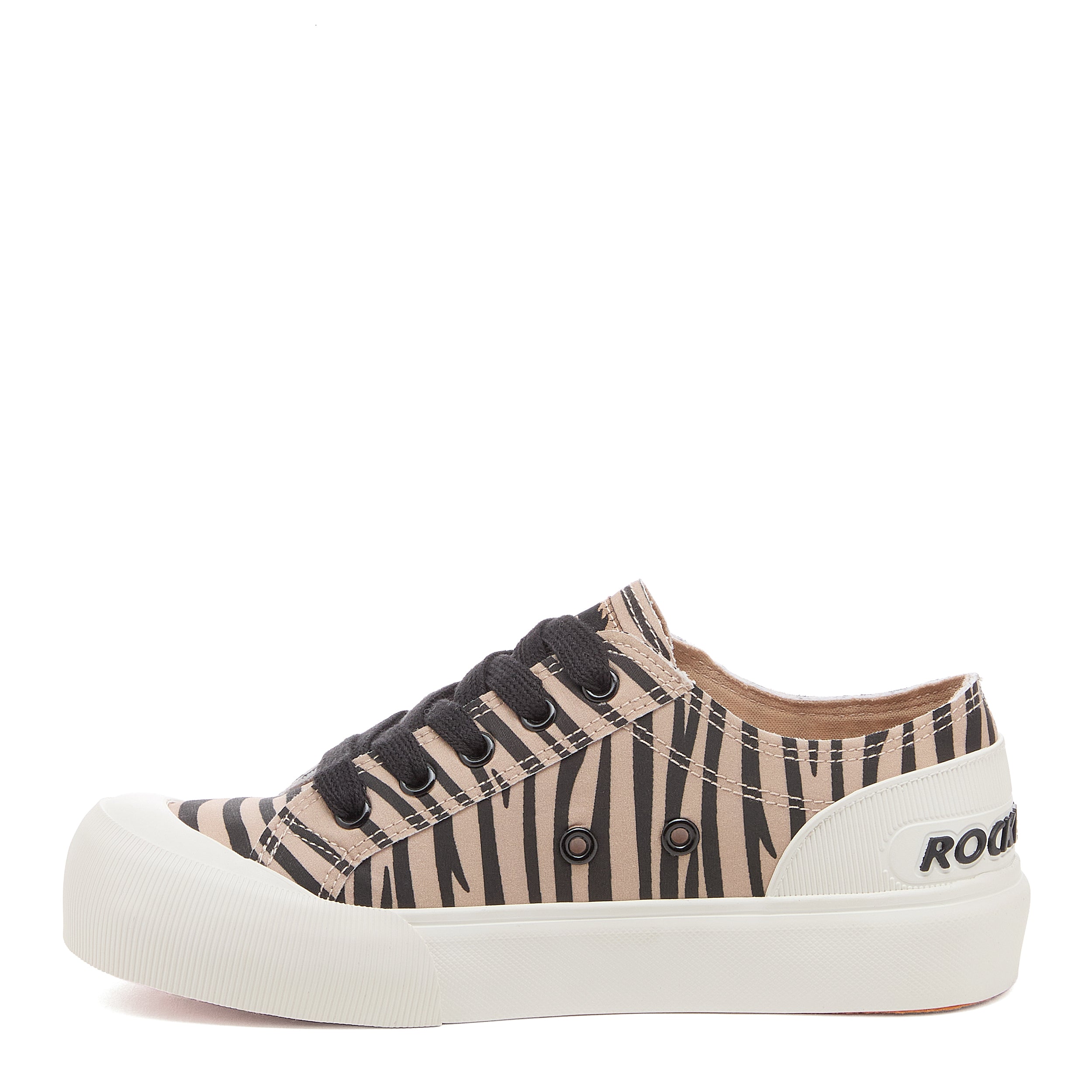 Jazzin Plus Tan Zebra Print Sneakers - Image 5