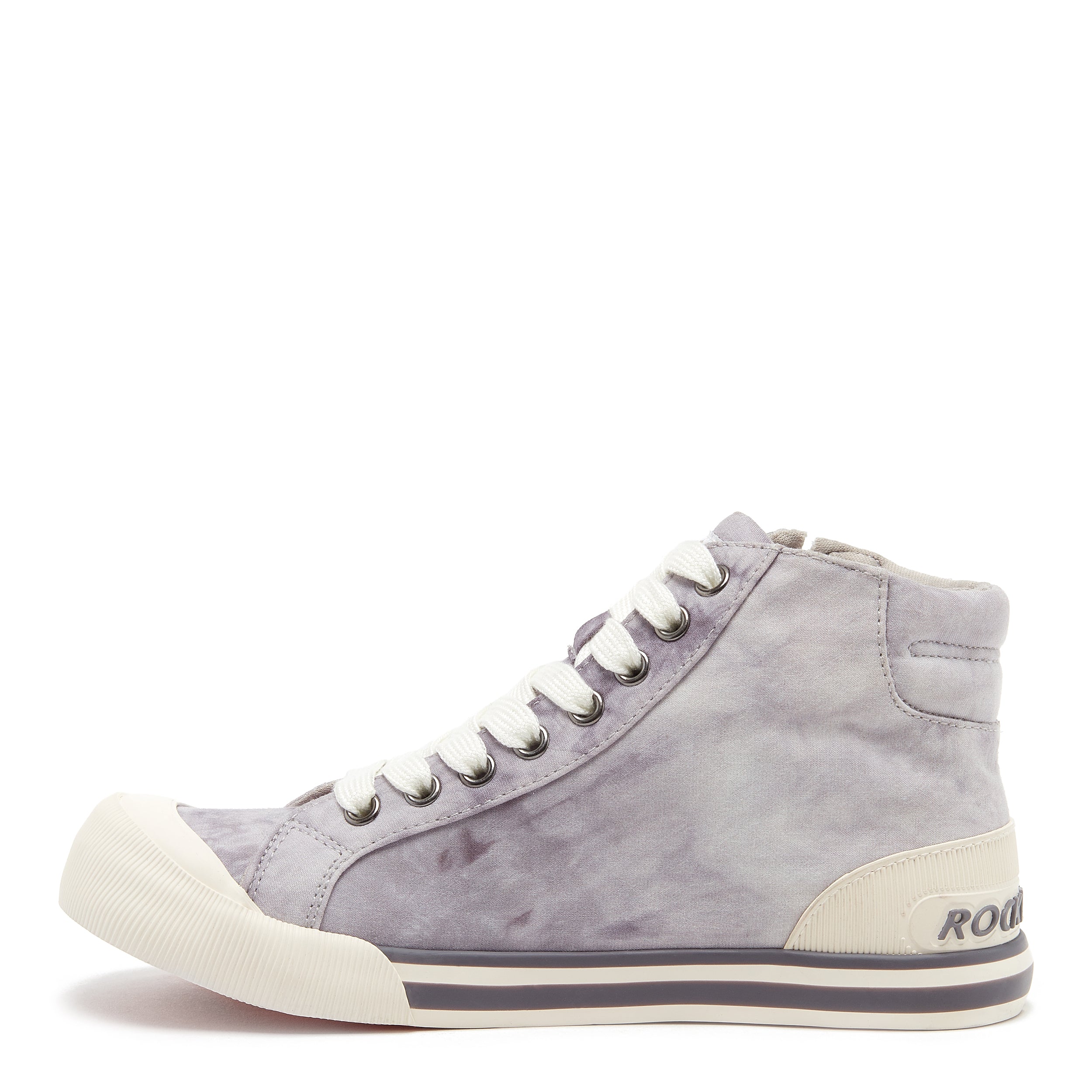 Jazzin Grey Tie-Dye High Top Sneaker - Image 5