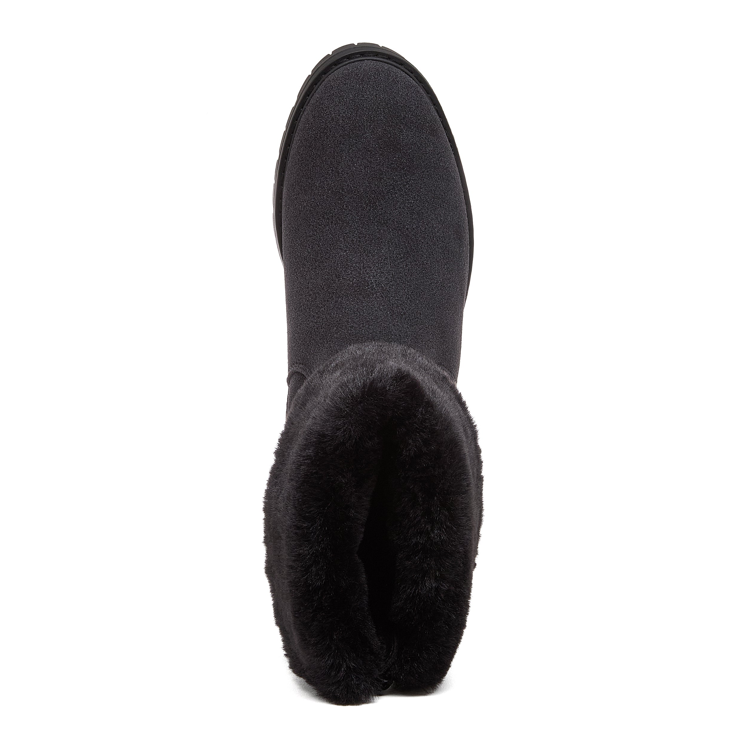 Niche Black Cuffed Ankle Boots - Image 3