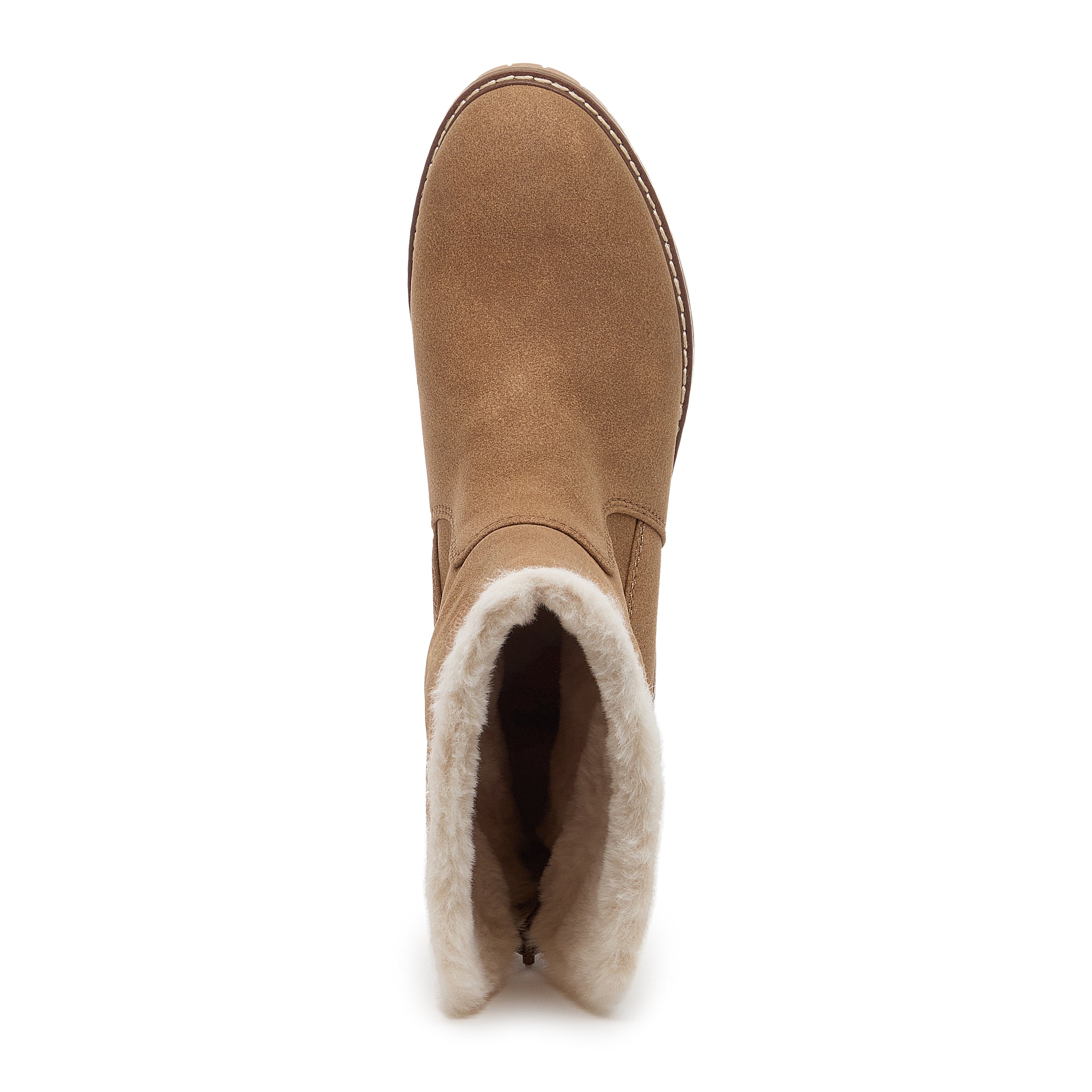 Niche Walnut Cuffed Ankle Boots - Image 8