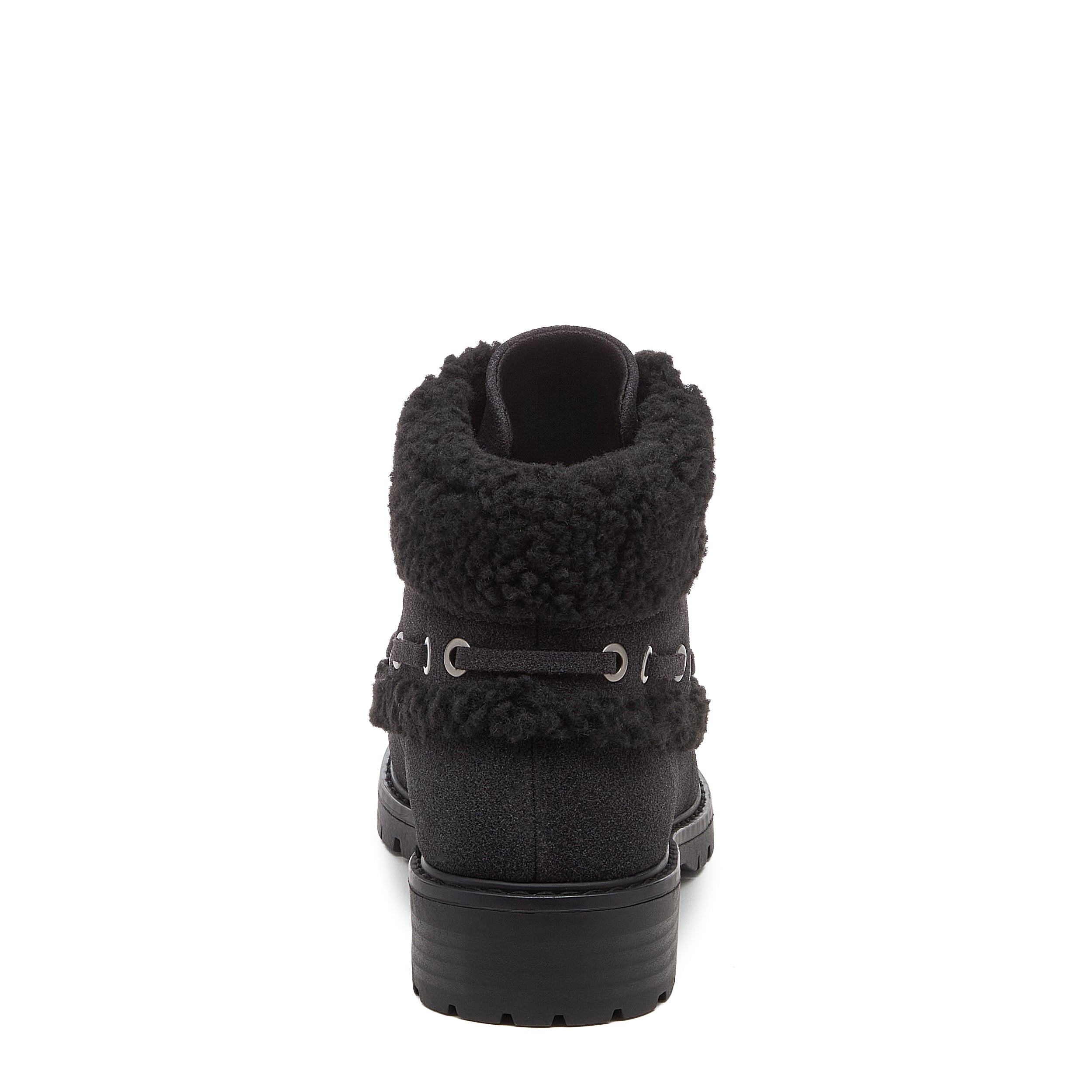 Nixie Black Cuffed Ankle Boots - Image 5
