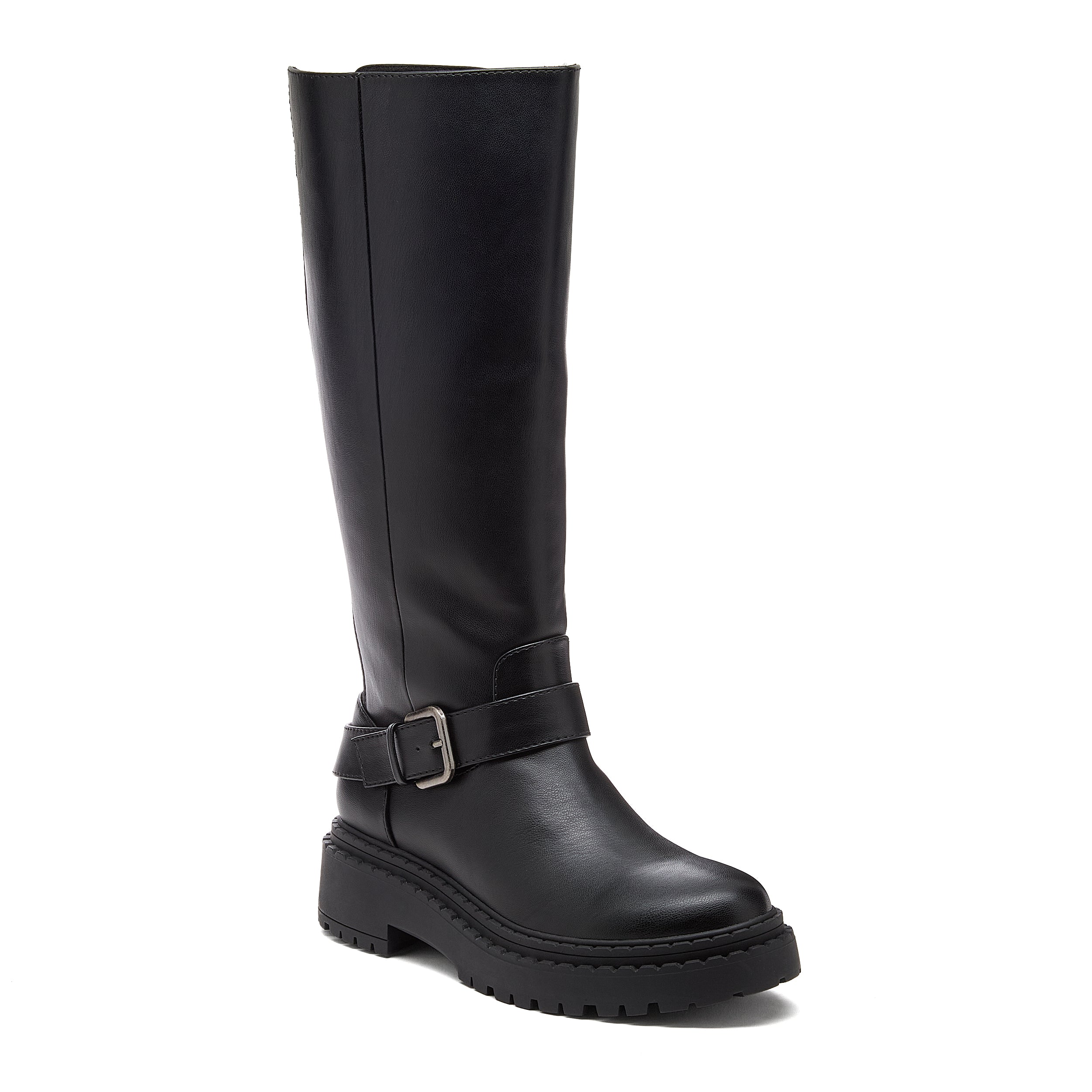Parker Black Knee High Boots - Image 3