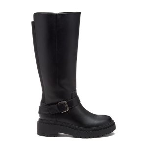 Parker Black Knee High Boots