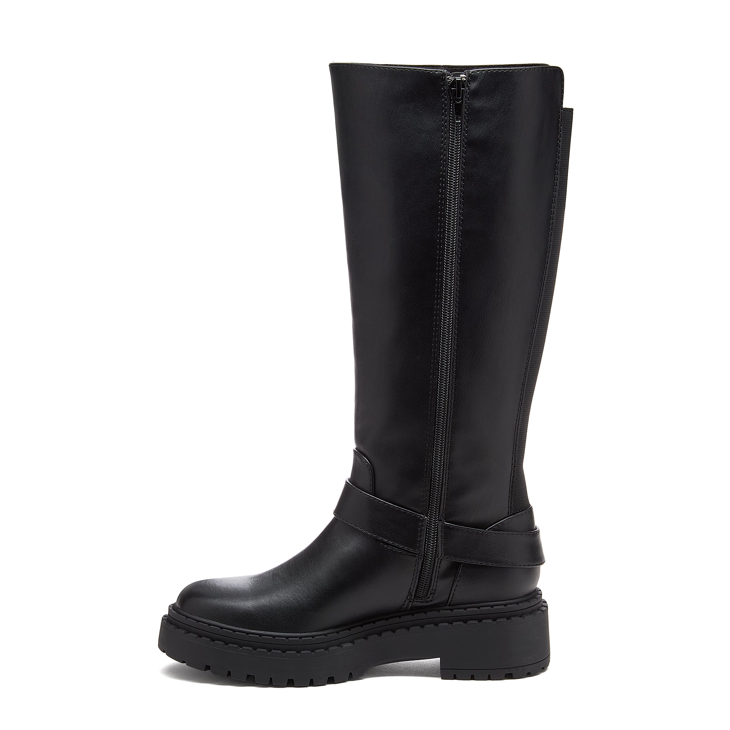 Parker Black Knee High Boots - Image 4