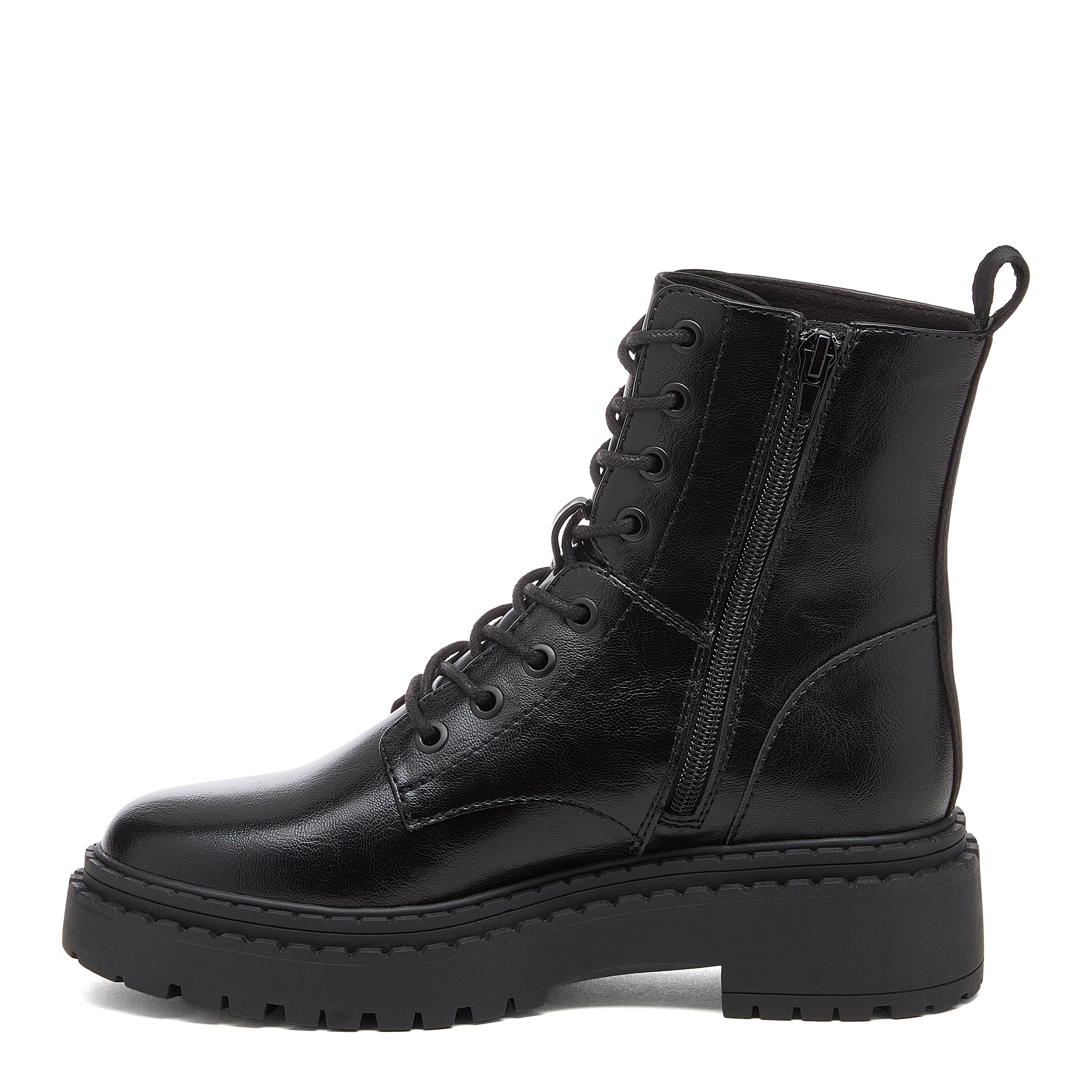 Prima Black Combat Boots - Image 4