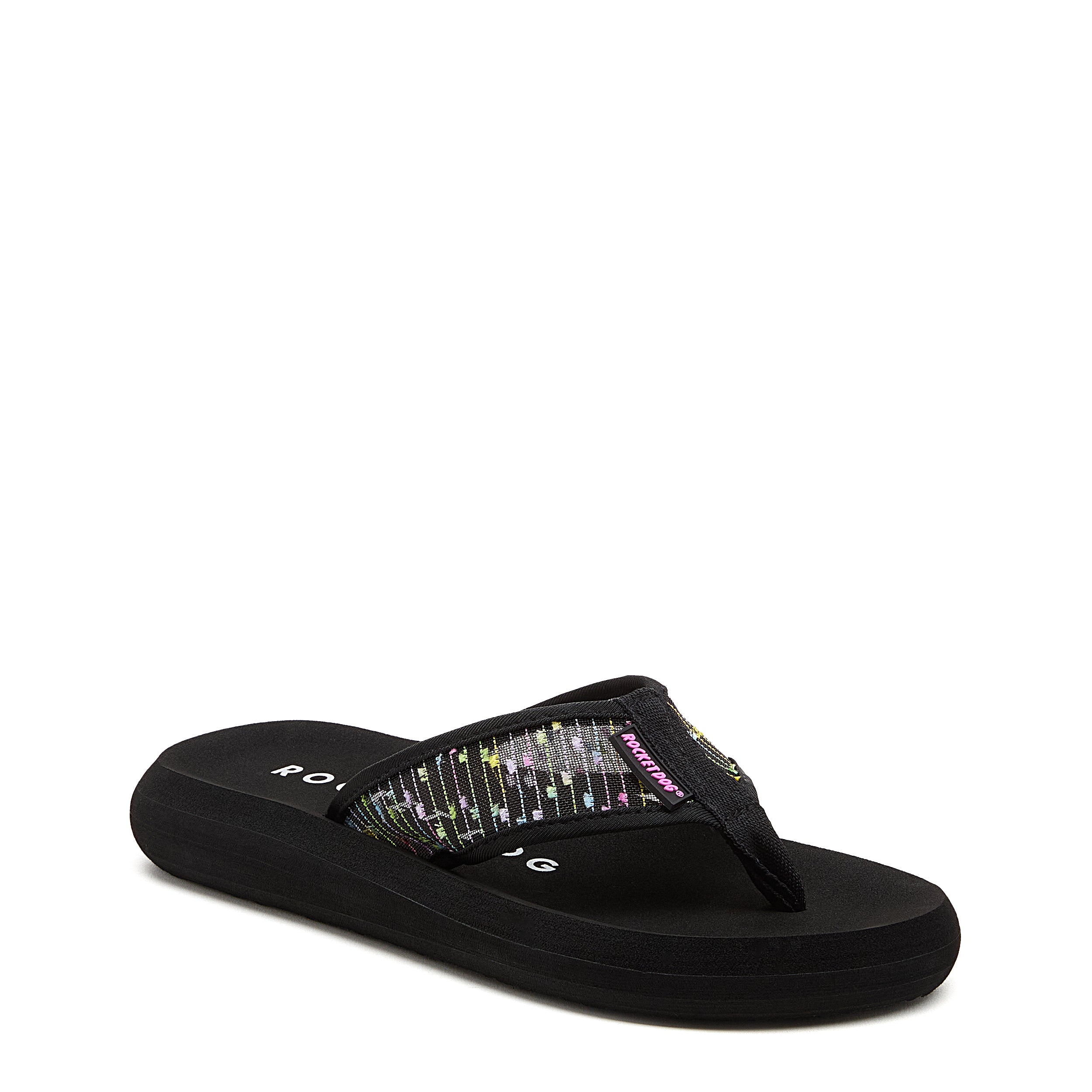 Spotlight Confetti Mesh Flip Flops - Image 2