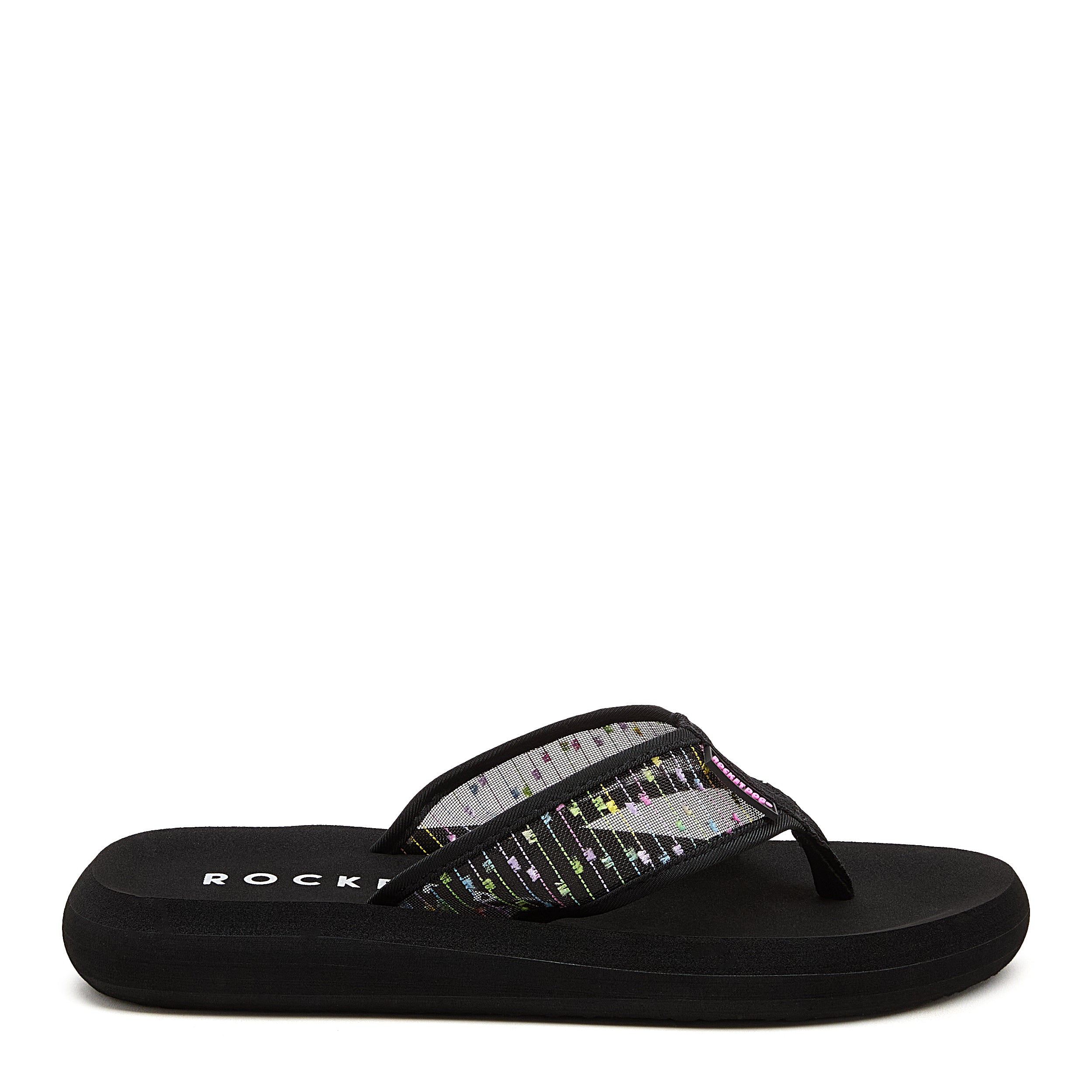 Spotlight Confetti Mesh Flip Flops