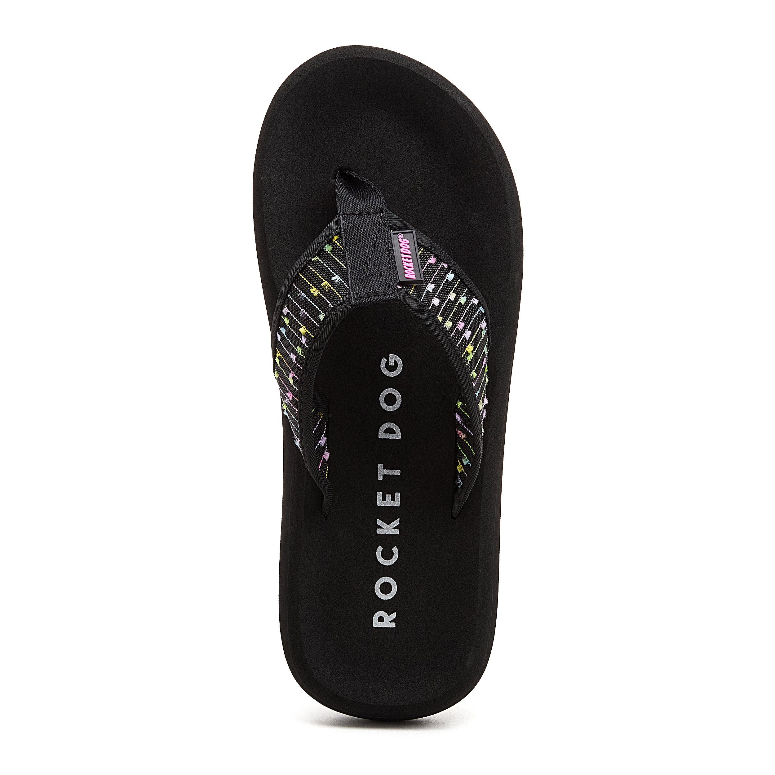 Spotlight Confetti Mesh Flip Flops - Image 6