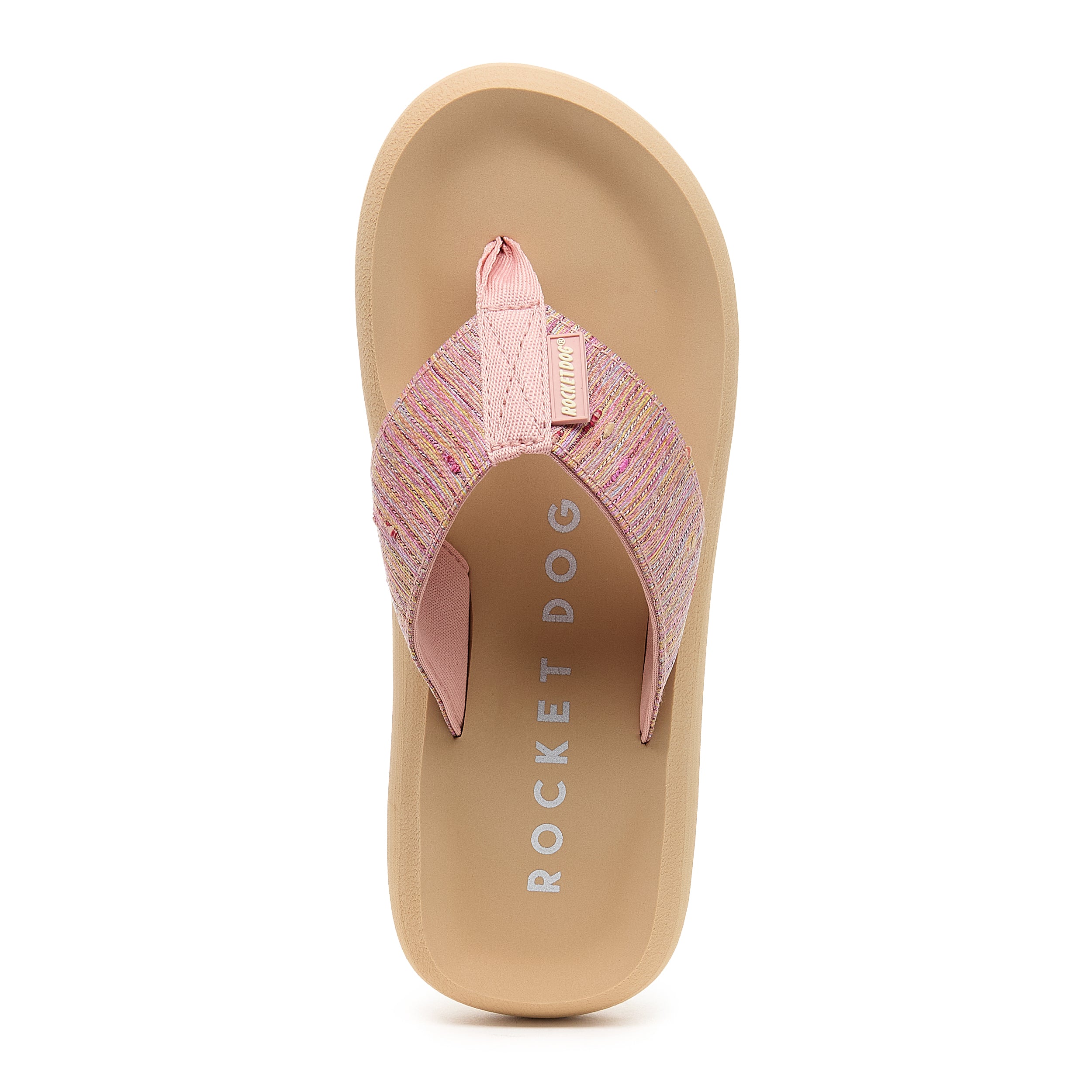 Spotlight Pink Perry Stripe Flip Flop - Image 2
