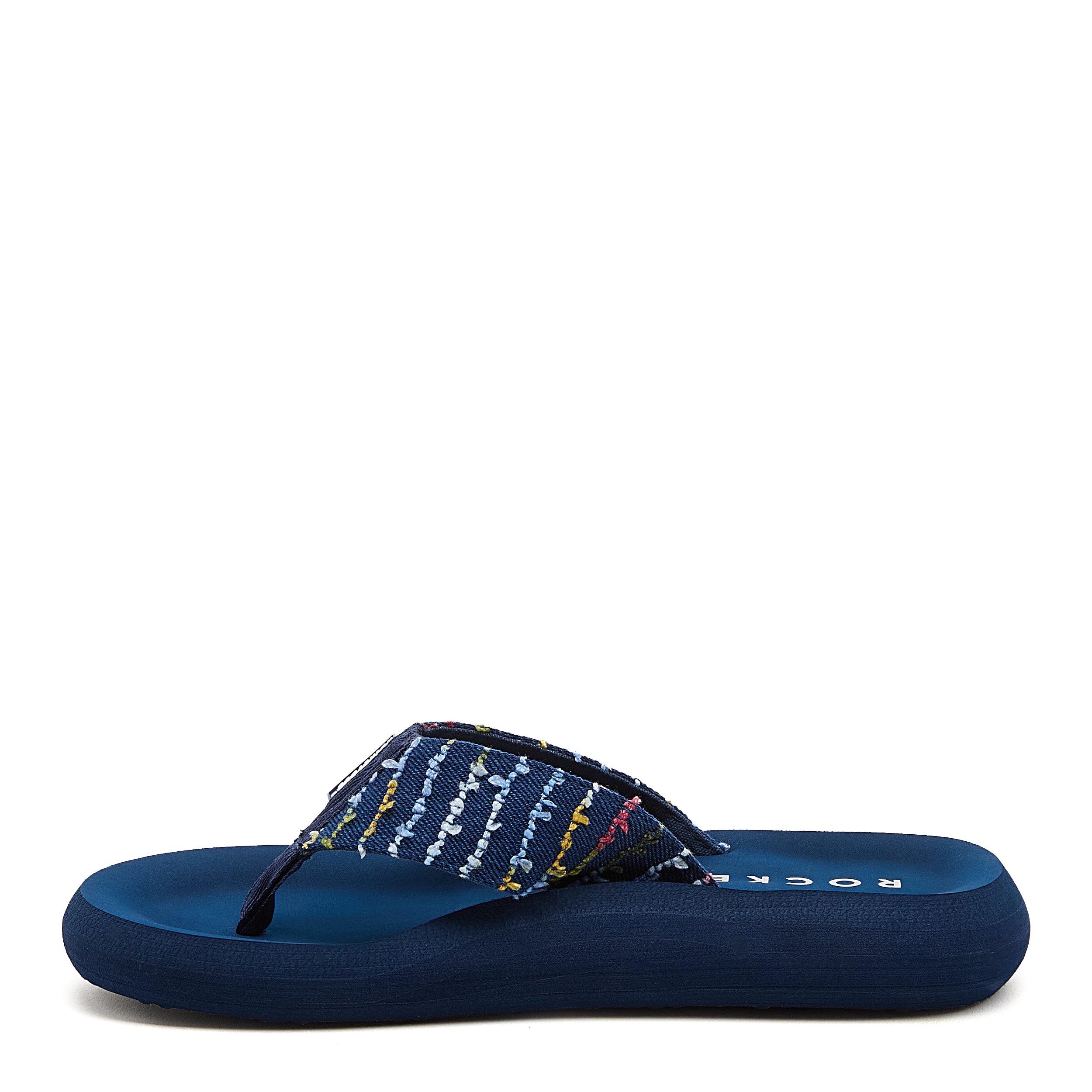 Spotlight Navy Multi Flip Flops - Image 4