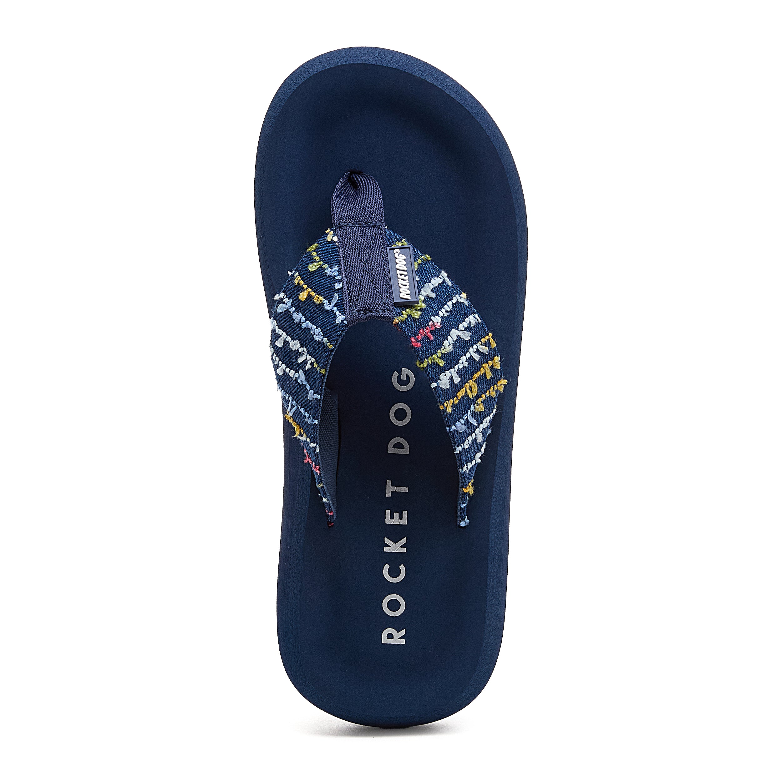 Spotlight Navy Multi Flip Flops - Image 2