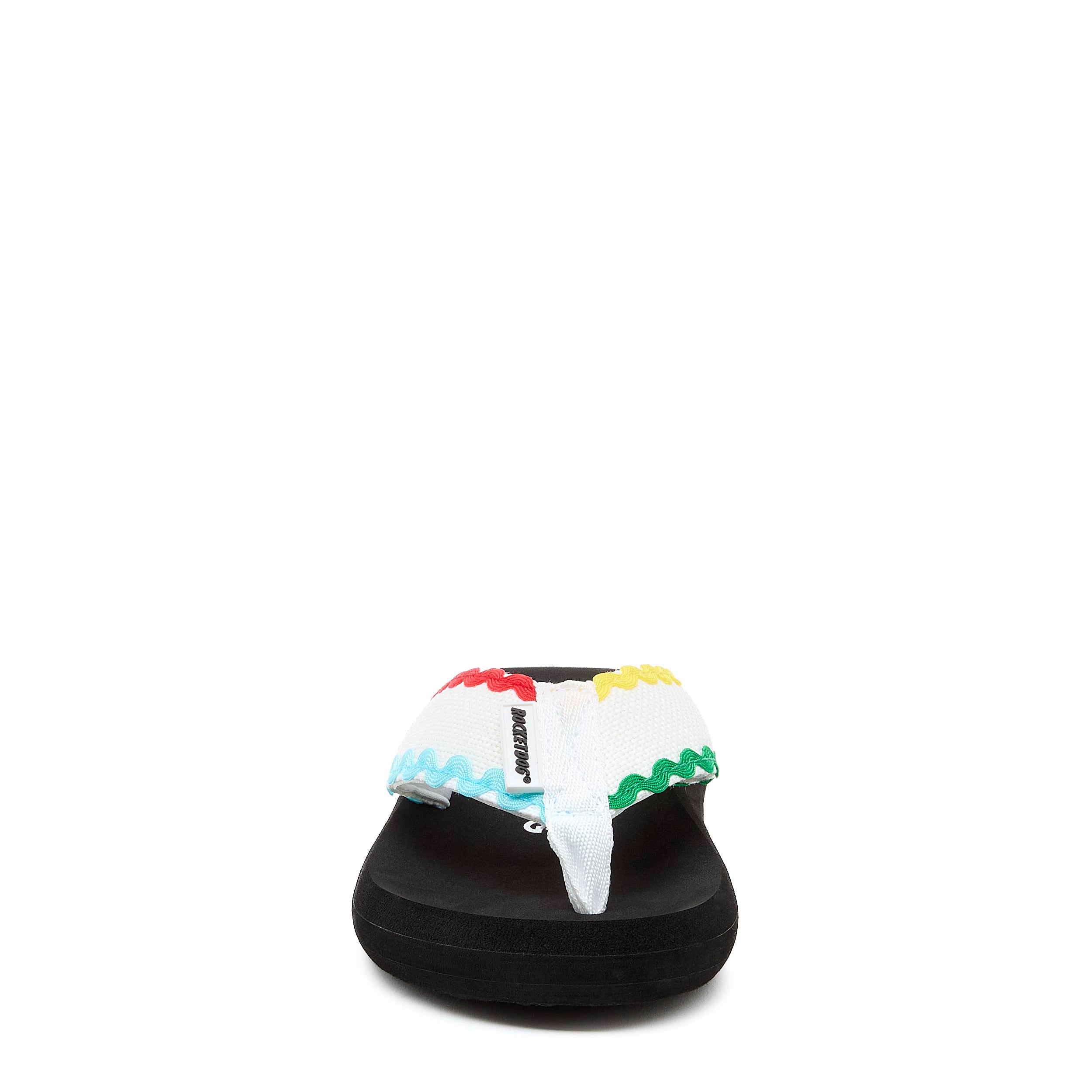 Spotlight White Multi Flip Flop - Image 5