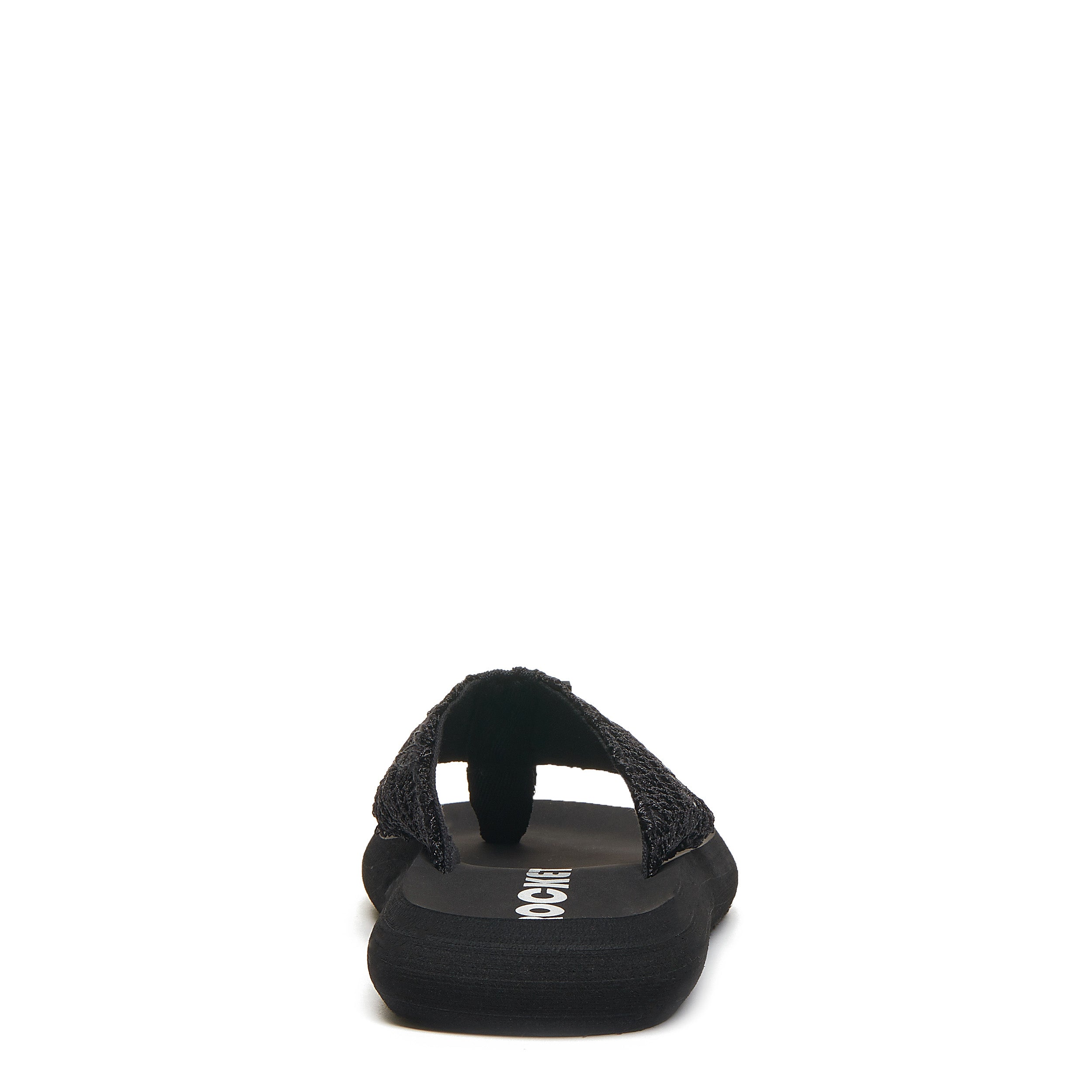 Sunset Black Crochet Flip Flop - Image 4
