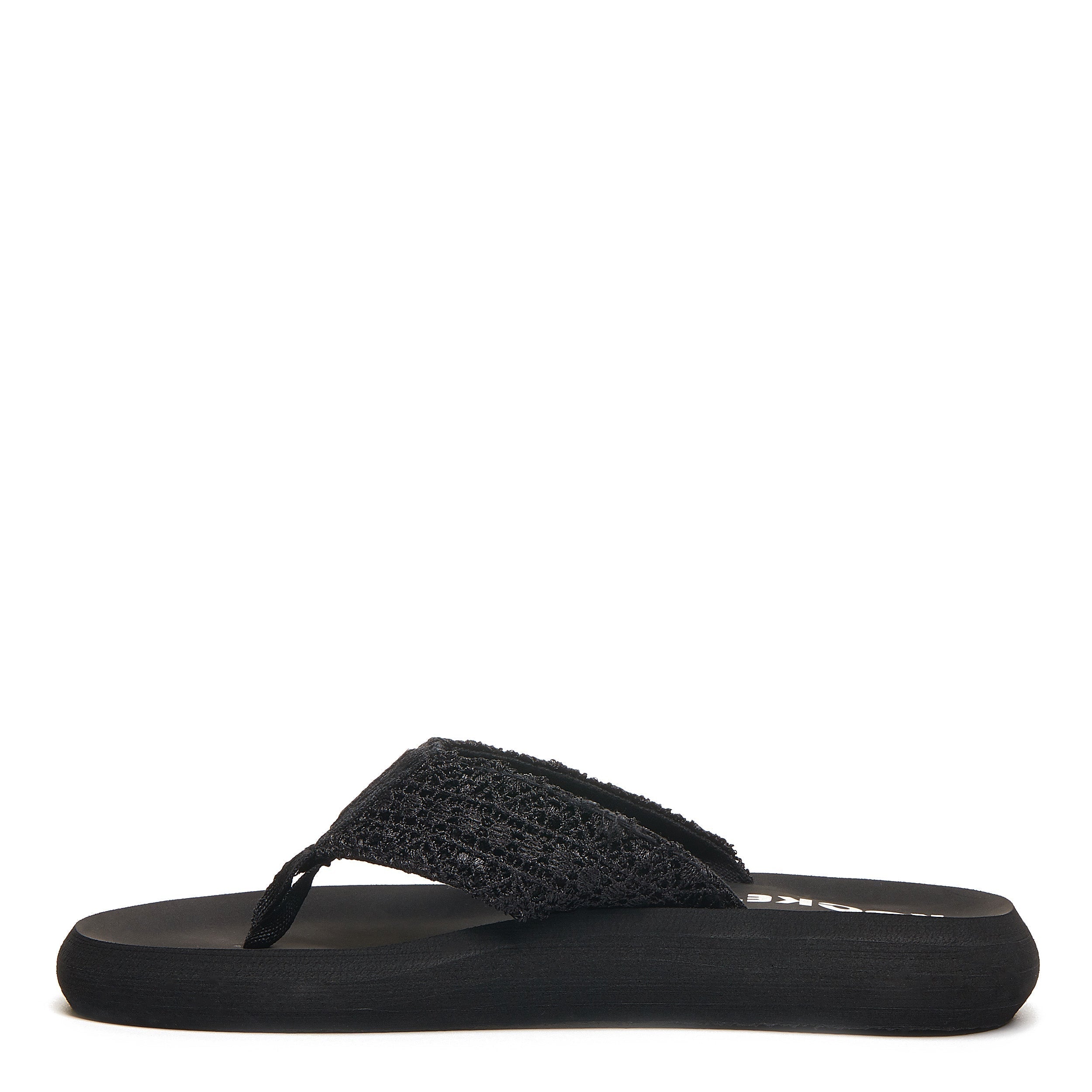 Sunset Black Crochet Flip Flop - Image 5