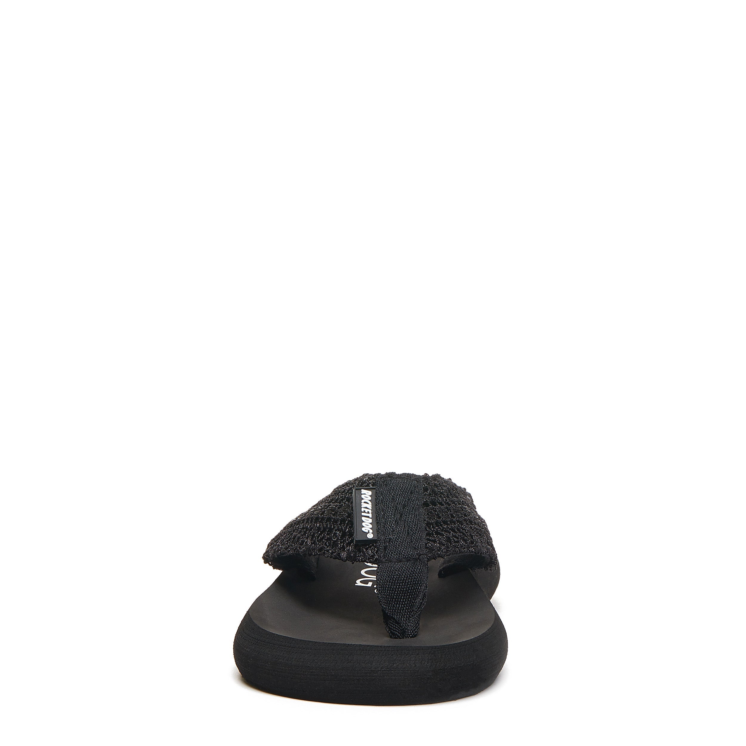 Sunset Black Crochet Flip Flop - Image 6