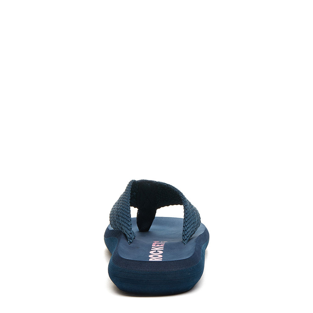 Sunset Navy Webbing Flip Flop - Image 3