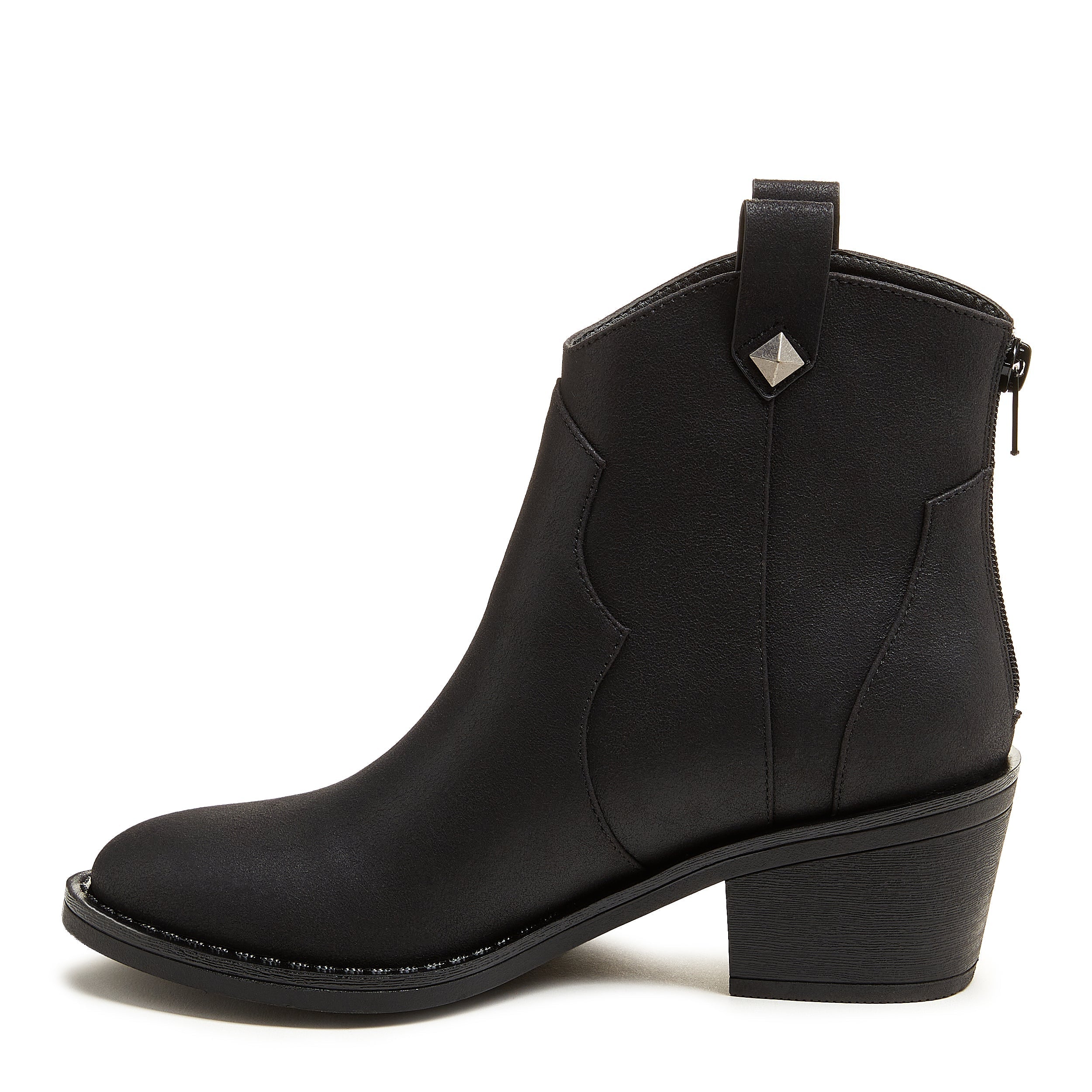 Yolanda Black Western Bootie - Image 4